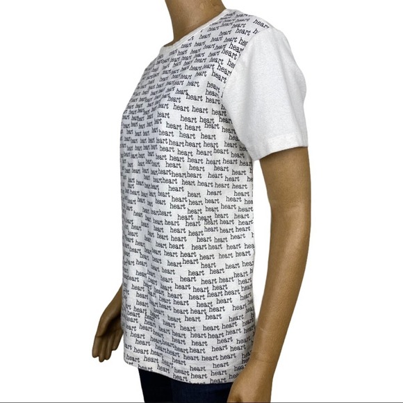 Make It Good Organic Heart Printed Shirt Med - Picture 6 of 11